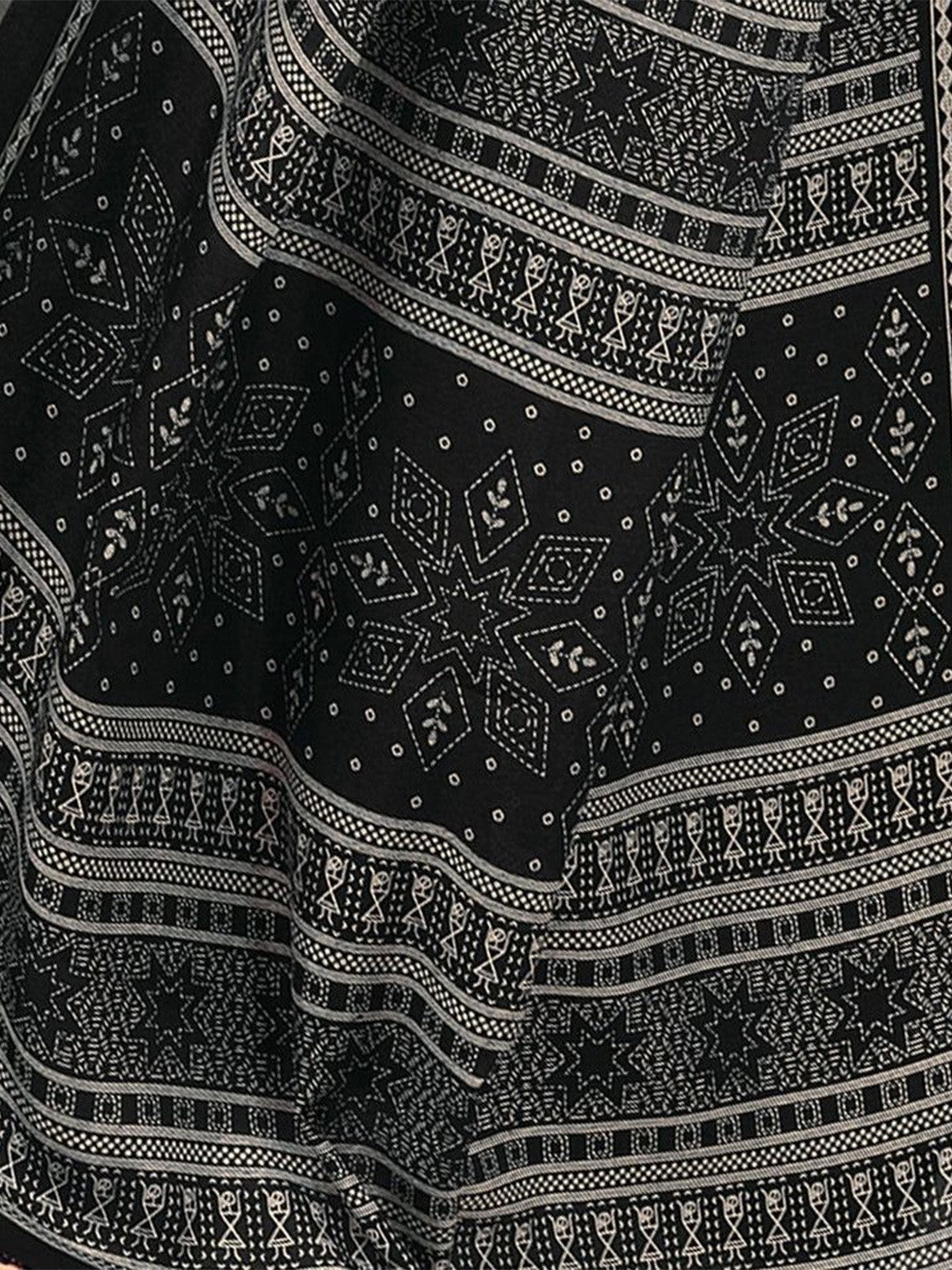 Fancy Dola Silk Saree With Sequence Border