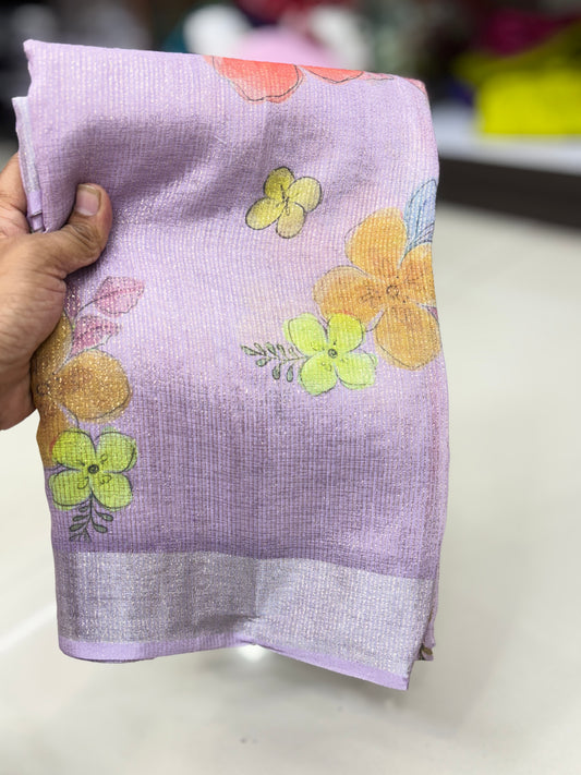 Simmer Cotton Digital Print Saree